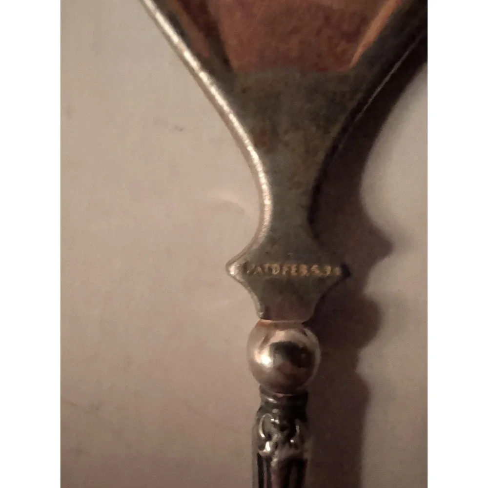 Antique Marked Sterling Silver Floral Decorations Flatware Bottle Opener 2-6-94